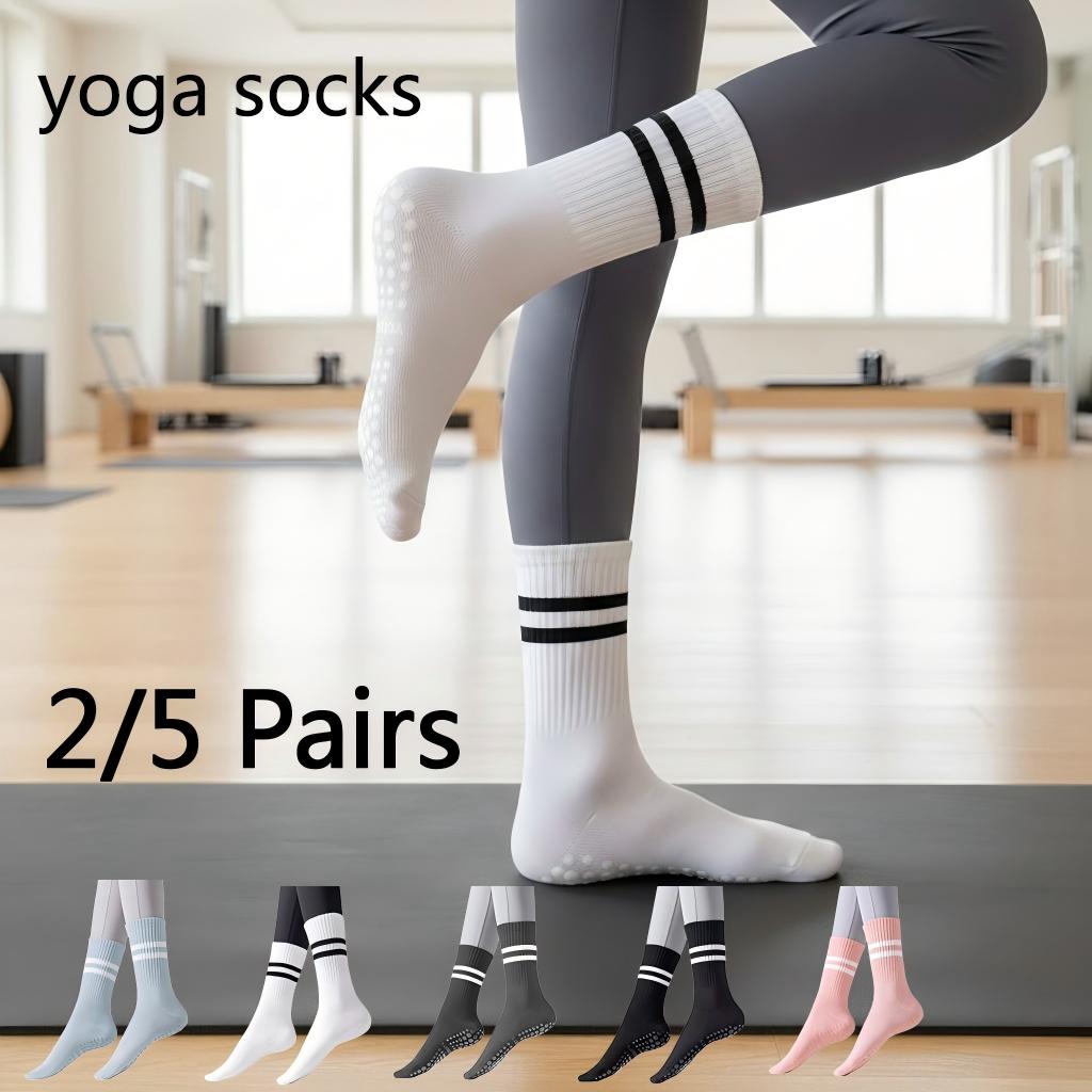 Pilates Yoga Gym - Damskie skarpety do jogi antypoślizgowe, skarpety