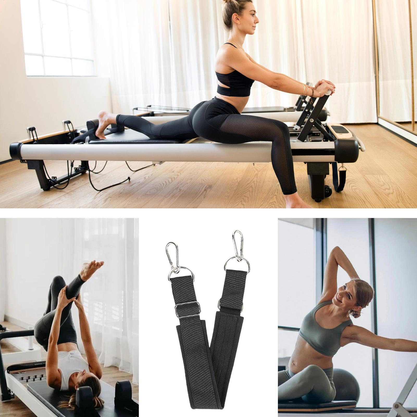 Pilates Yoga Gym - Pasek do pilatesu, pogrubiony, regulowany, antypoślizgowy,