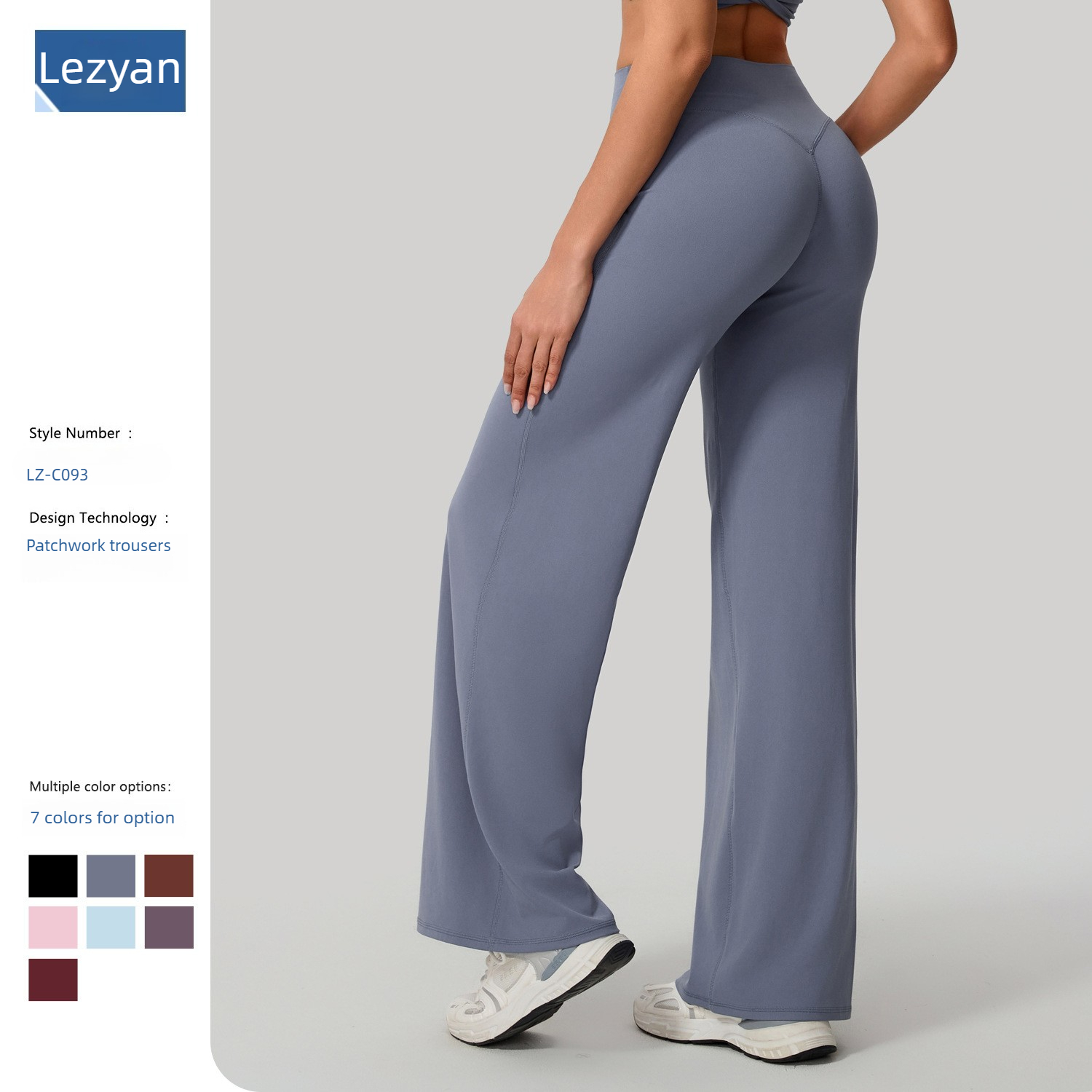 Pilates Yoga Gym - Lezyan Luźne, miękkie spodnie do jogi