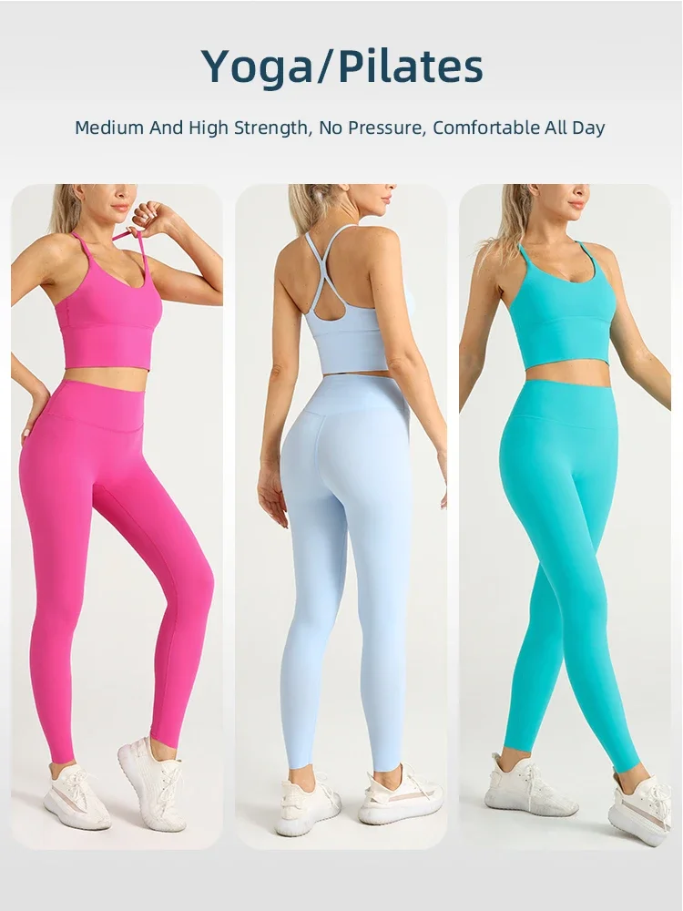 2-częściowy strój do jogi Dams – Pilates Yoga Clothes recenzja i cena