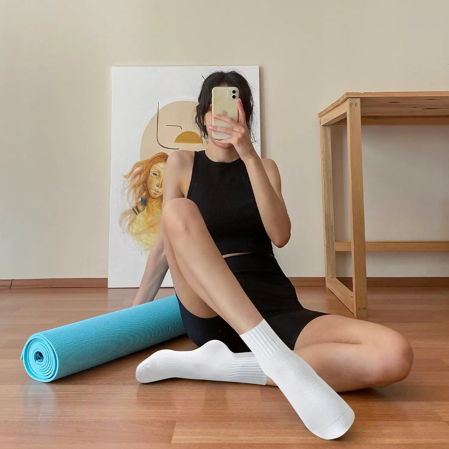 4 pary damskich skarpet do jog – Pilates & Yoga Vida recenzja i cena