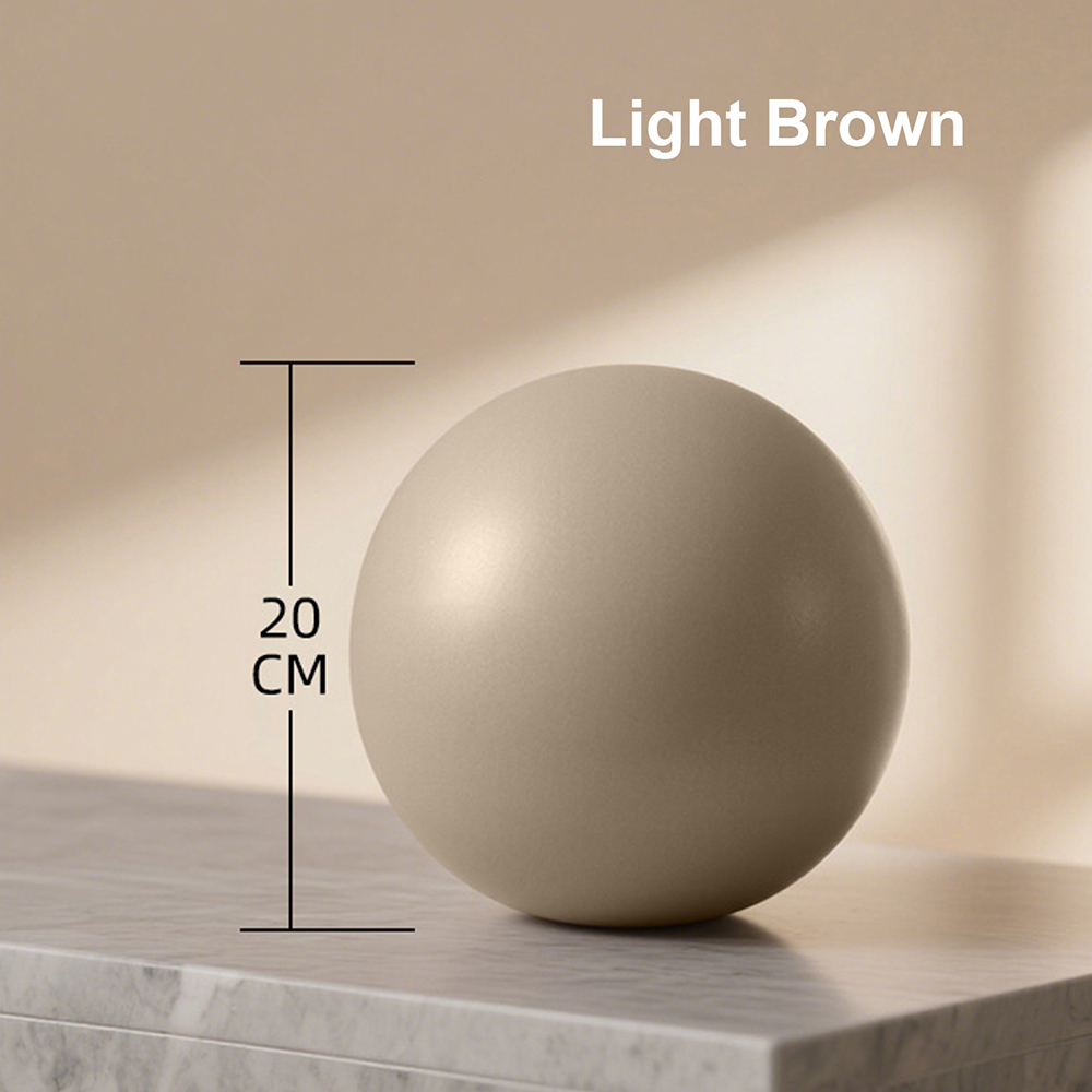 Piłka do ćwiczeń 20 cm, matowa – Pilates Yoga Ball Workout recenzja i cena