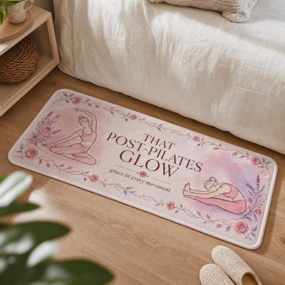 Miękki flanelowy dywanik do bi – Pilates Yoga Room recenzja i cena