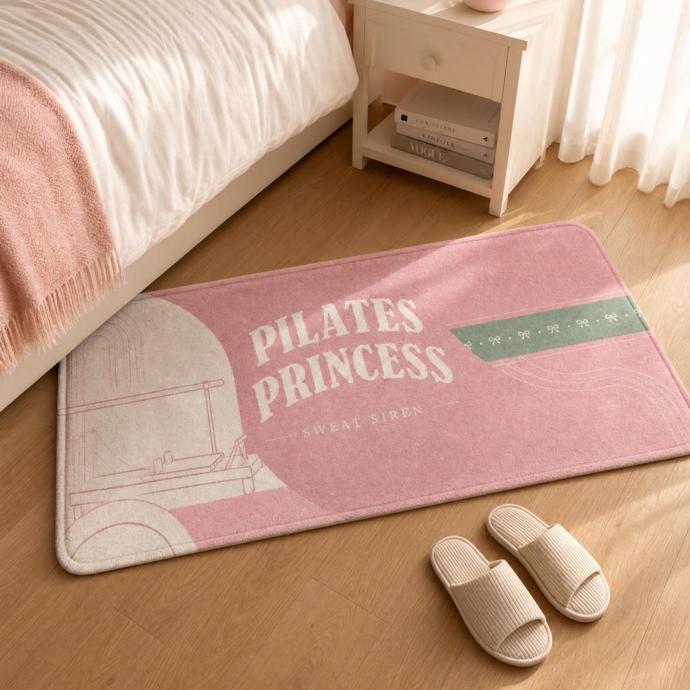Miękki flanelowy prostokątny d – Pilates Yoga Room recenzja i cena