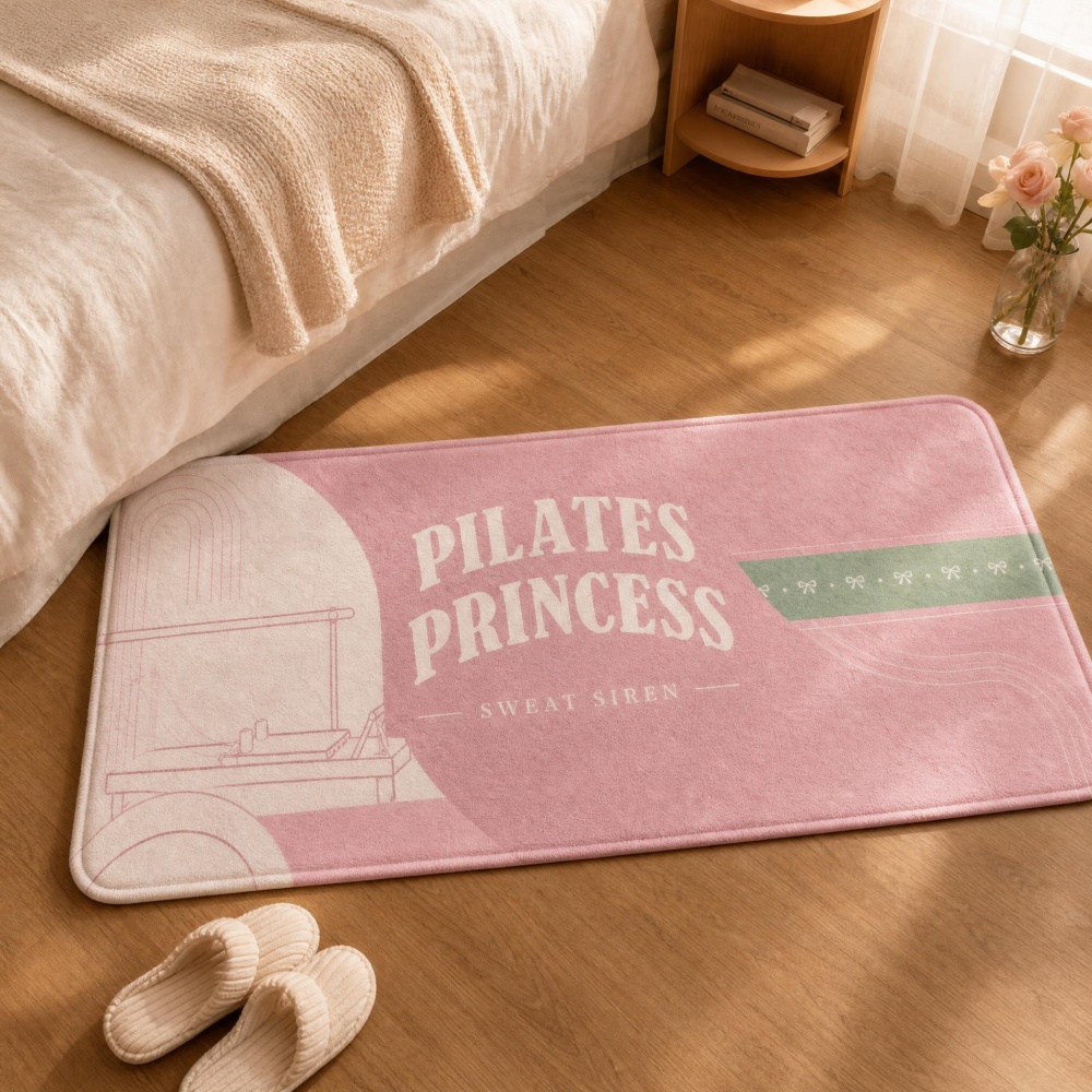 Miękki flanelowy prostokątny d – Pilates Yoga Room recenzja i cena